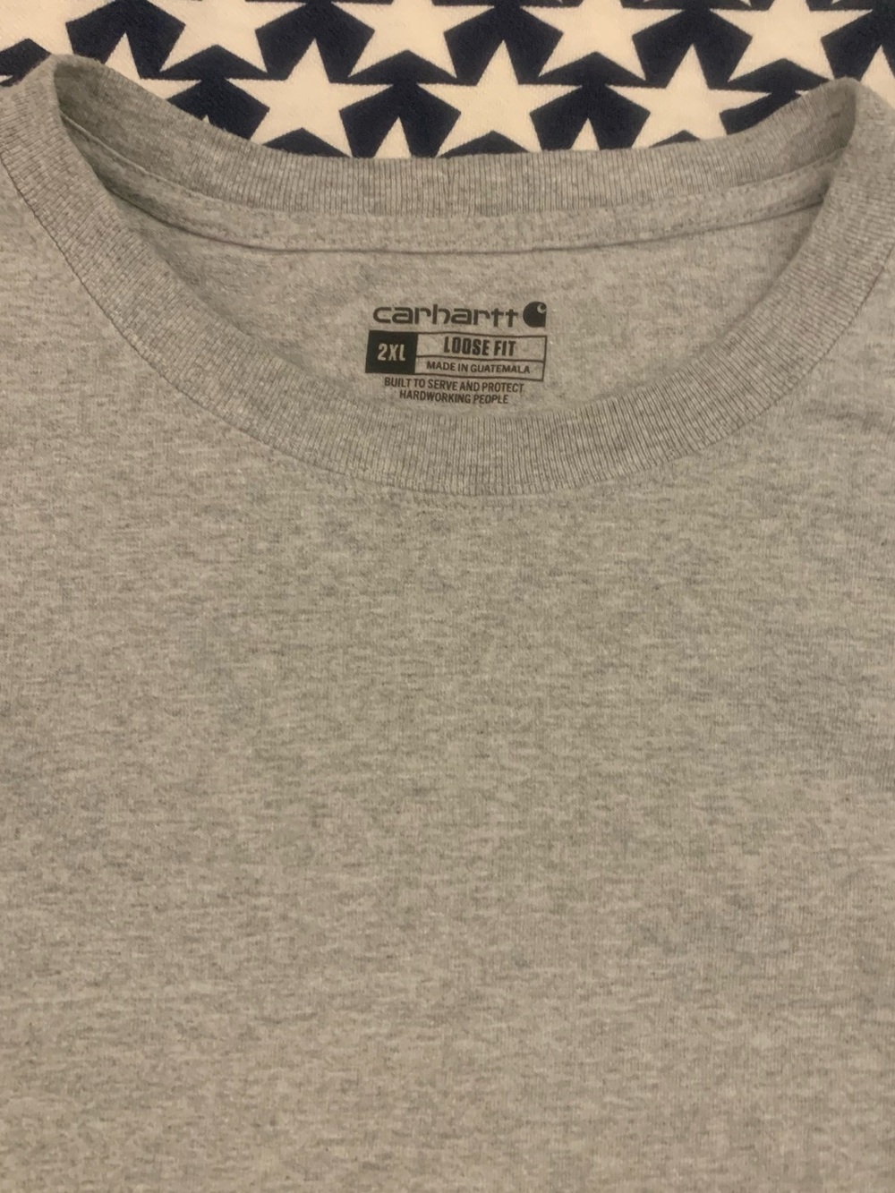 CARHARTT LS Jersey - Grey Cotton/Poly